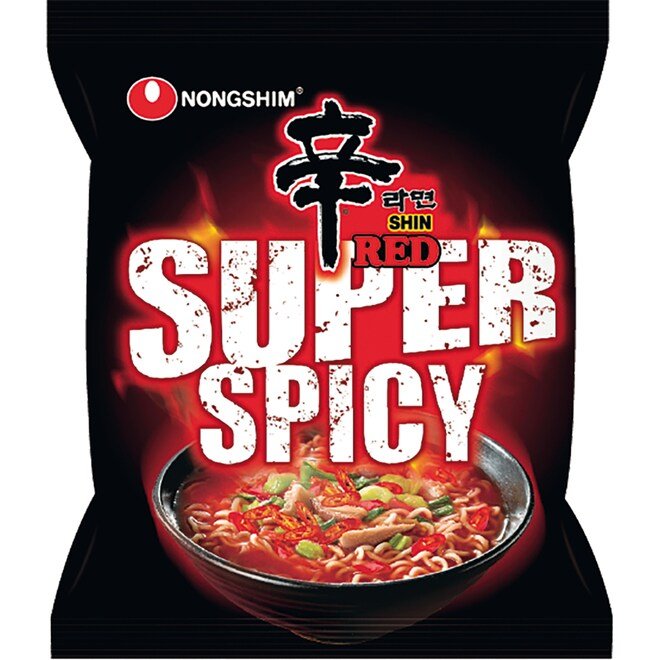 NONG SHIM Instant Nudeln Red Shin Ramyun (sehr scharf) 120g - MAOMAO