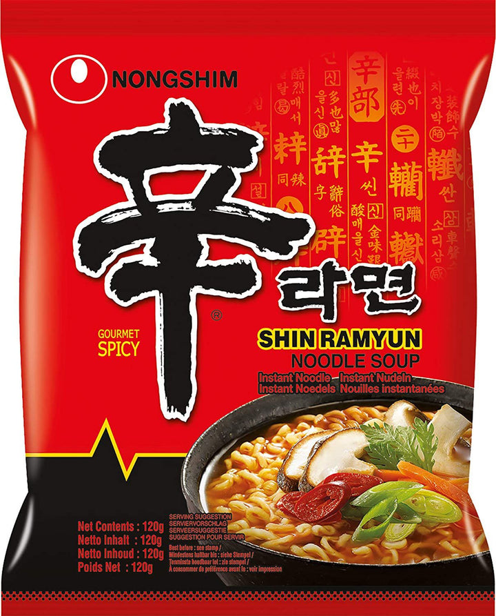 NONG SHIM Instant Nudeln Shin Ramyun 120g - MAOMAO