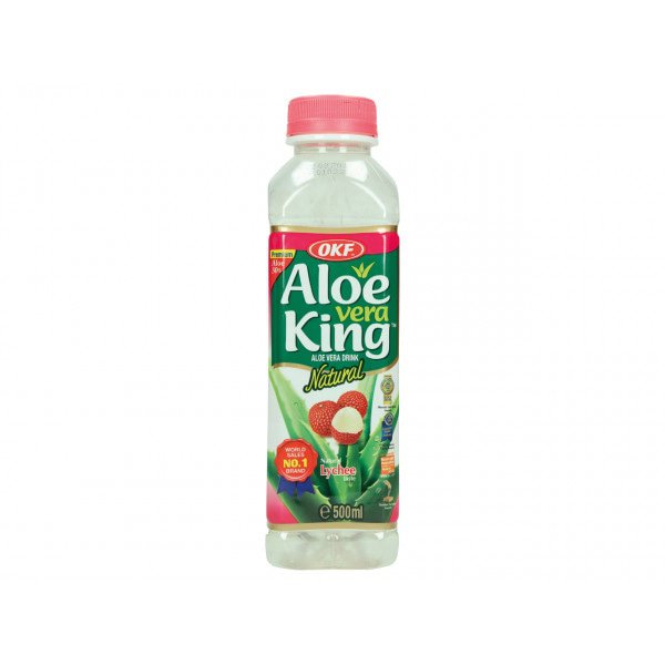 OKF Aloe Vera Getränk Litschi 500ml - MAOMAO