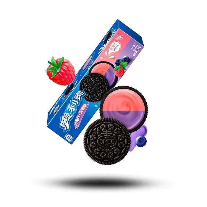OREO Sandwich-Keks mit Blaubeer und Himbeergeschmack 97g - MAOMAO