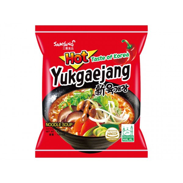 SAMYANG Instant Nudeln Yukgaejang (scharf) 120g - MAOMAO