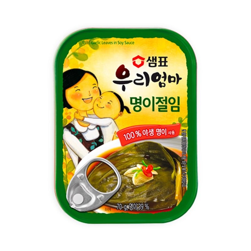 SEMPIO wild garlic leaves in soy sauce 70g