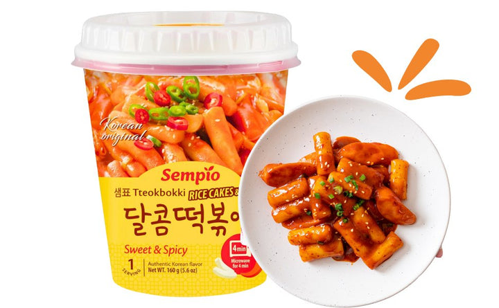 SEMPIO Instant Tteokbokki Süß & Scharf 160g - MAOMAO