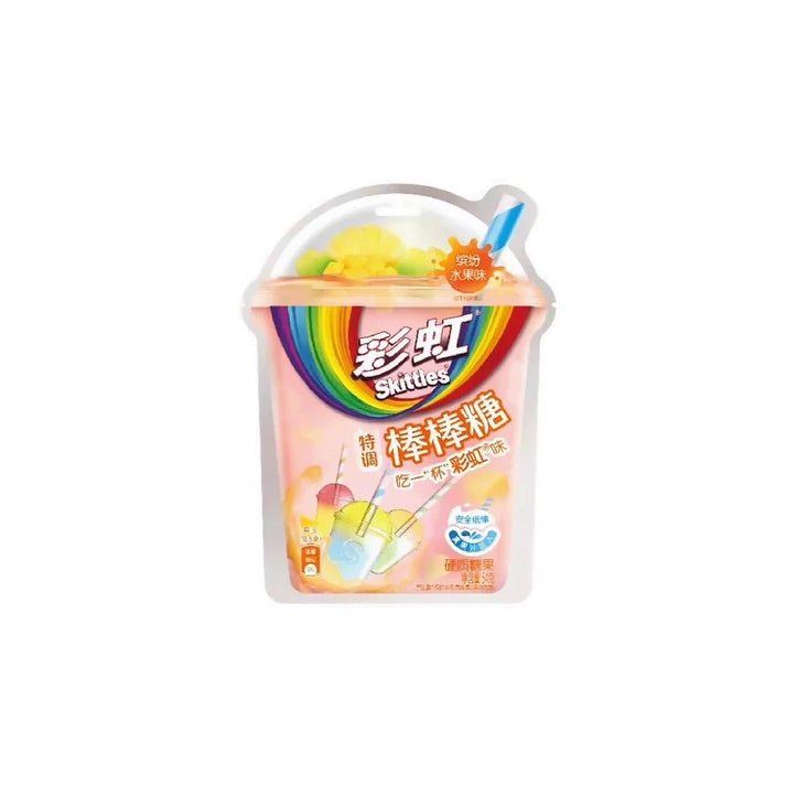 SKITTLES Lutscher Fruchtgeschmack 54g (5 Lutscher) - MAOMAO