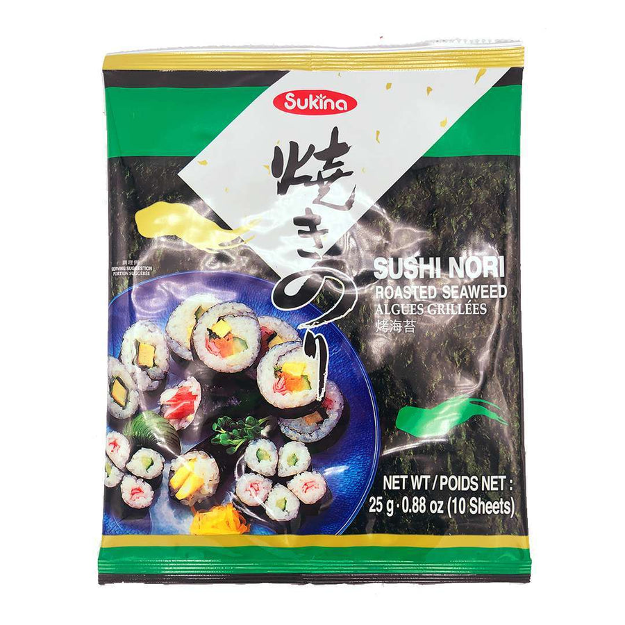 Sukina Sushi Nori Gerösteter Seetang 25g - MAOMAO