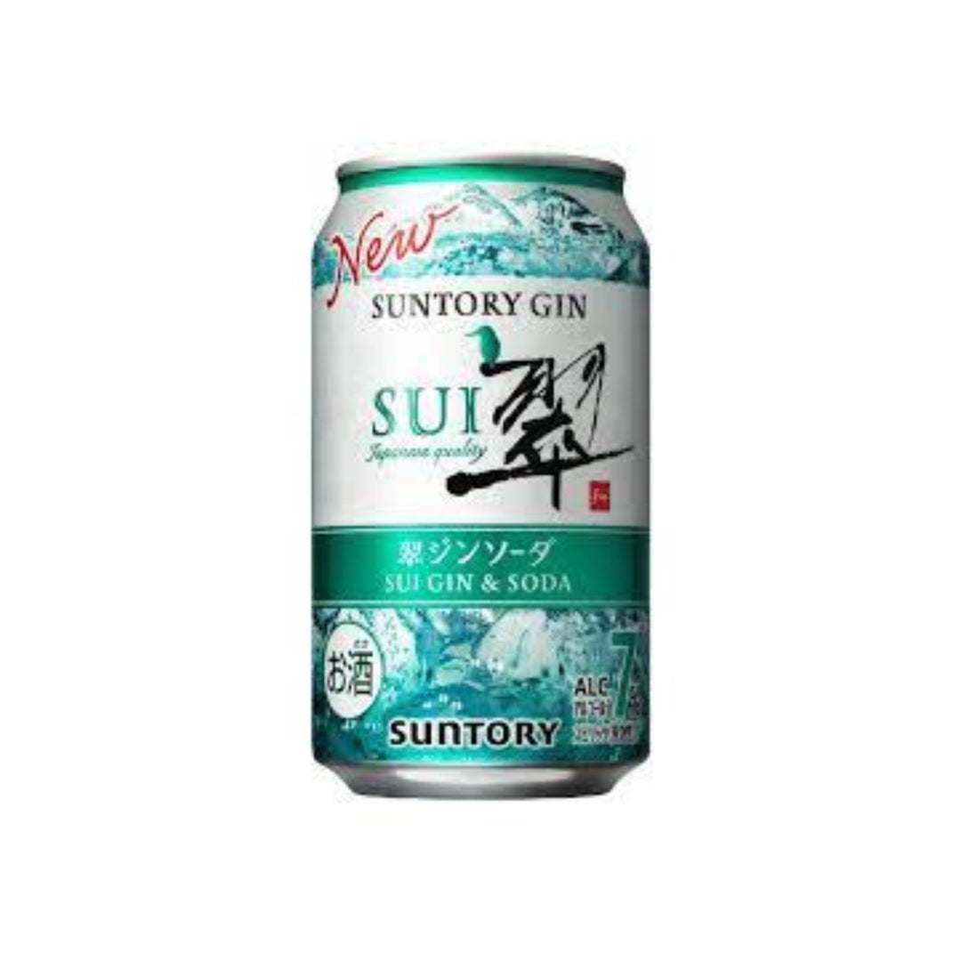 SUNTORY Sui Gin Soda Can 7% Alc. 350ml - MAOMAO