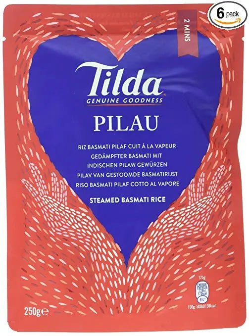 Tilda Pilau Gedämpfter Basmatireis Klassik 250g - MAOMAO