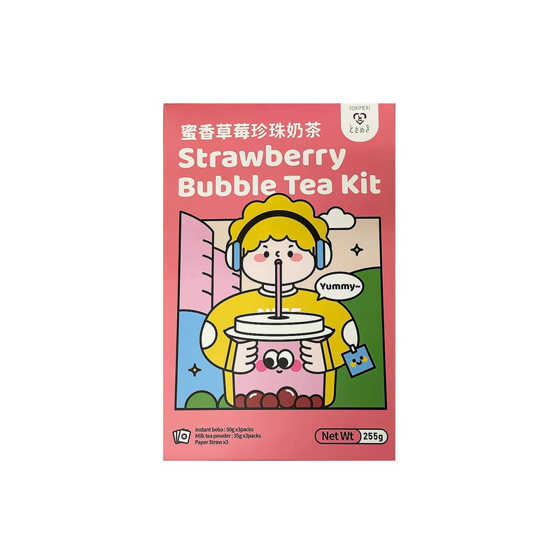TOKIMEKI Japanese Erdbeer  Bubble Tea Kit 255g