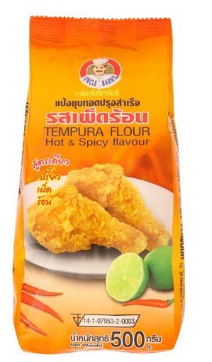 Uncle Barn'S Tempura Hot & Spicy Mehl 500g - MAOMAO